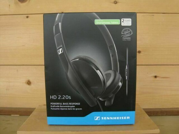 Sennheiser HD 2.20s On-Ear Wired Headphones - Black for sale online | eBay