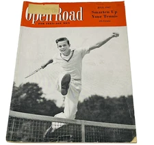 July 1947 Open Road For Teen-Age Men Magazine Tennis How's Your Haircut Movies