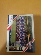 Checklist 20 Ct Usa Baseball Card Lot