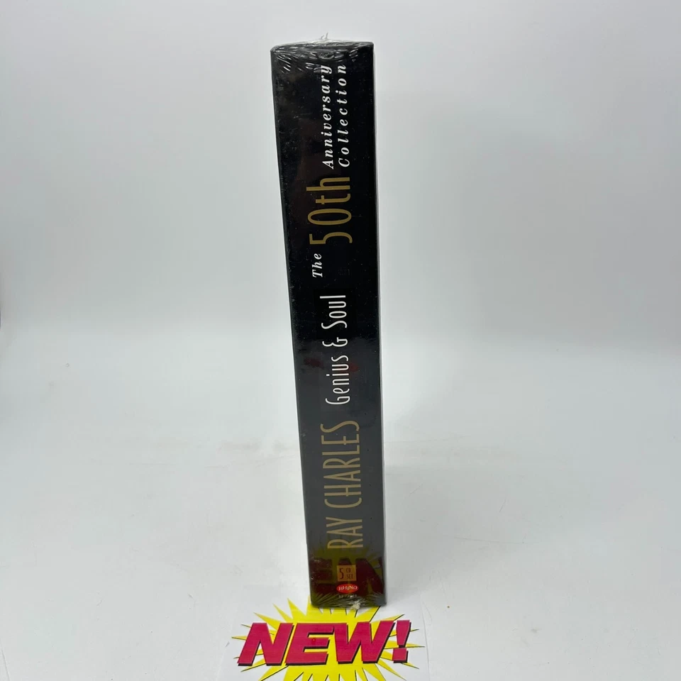 Ray Charles Genius & Soul 50th Anniversary Collection 5 CDs Box Set 1997 Sealed - Image 3 of 4