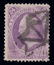 MOMEN: US STAMPS #153 G6 NYFM GE-EN3 USED LOT #91154*