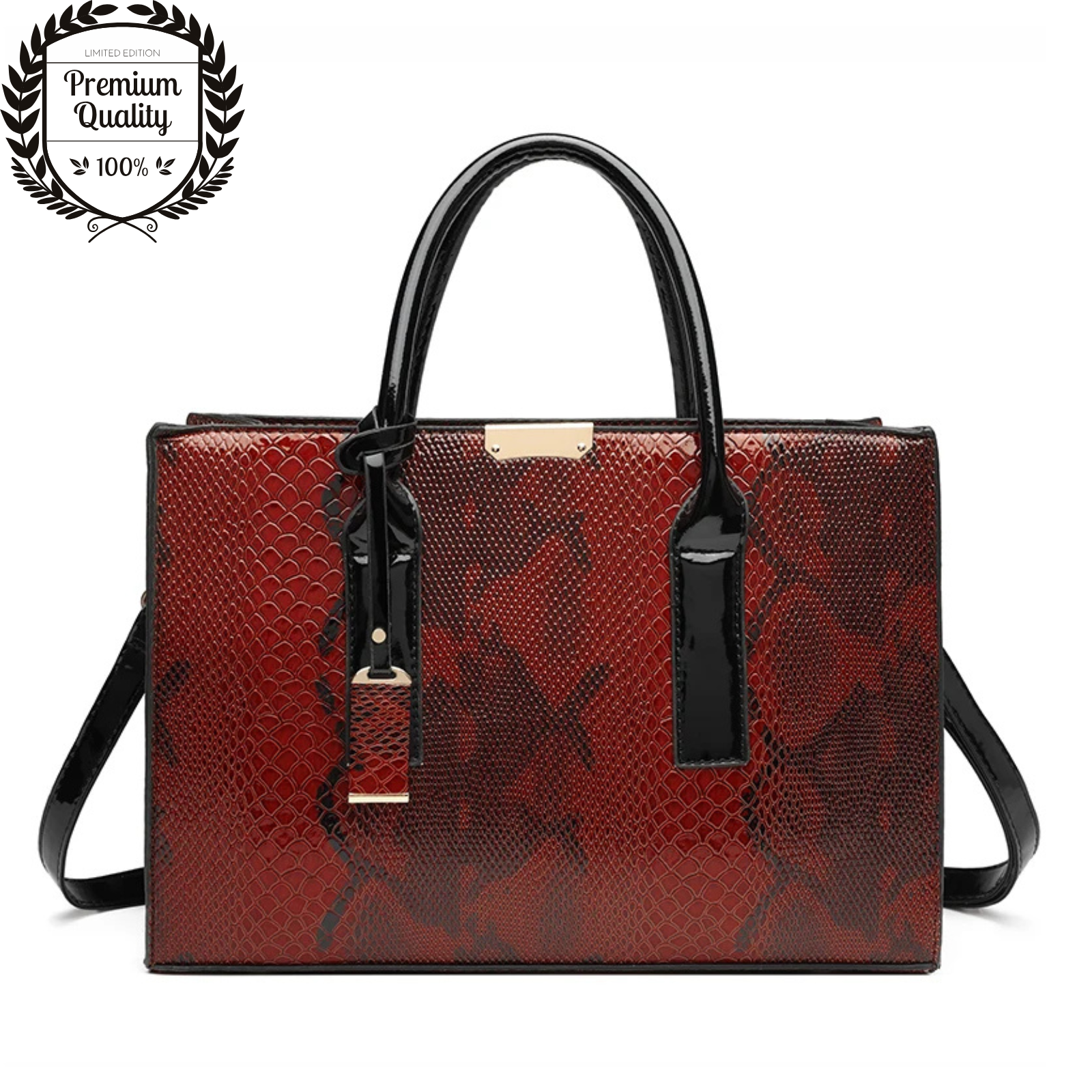 Handbag Office Bag Womens Shoulder Sling Crossbody Handbag Leather Travel Tote-image