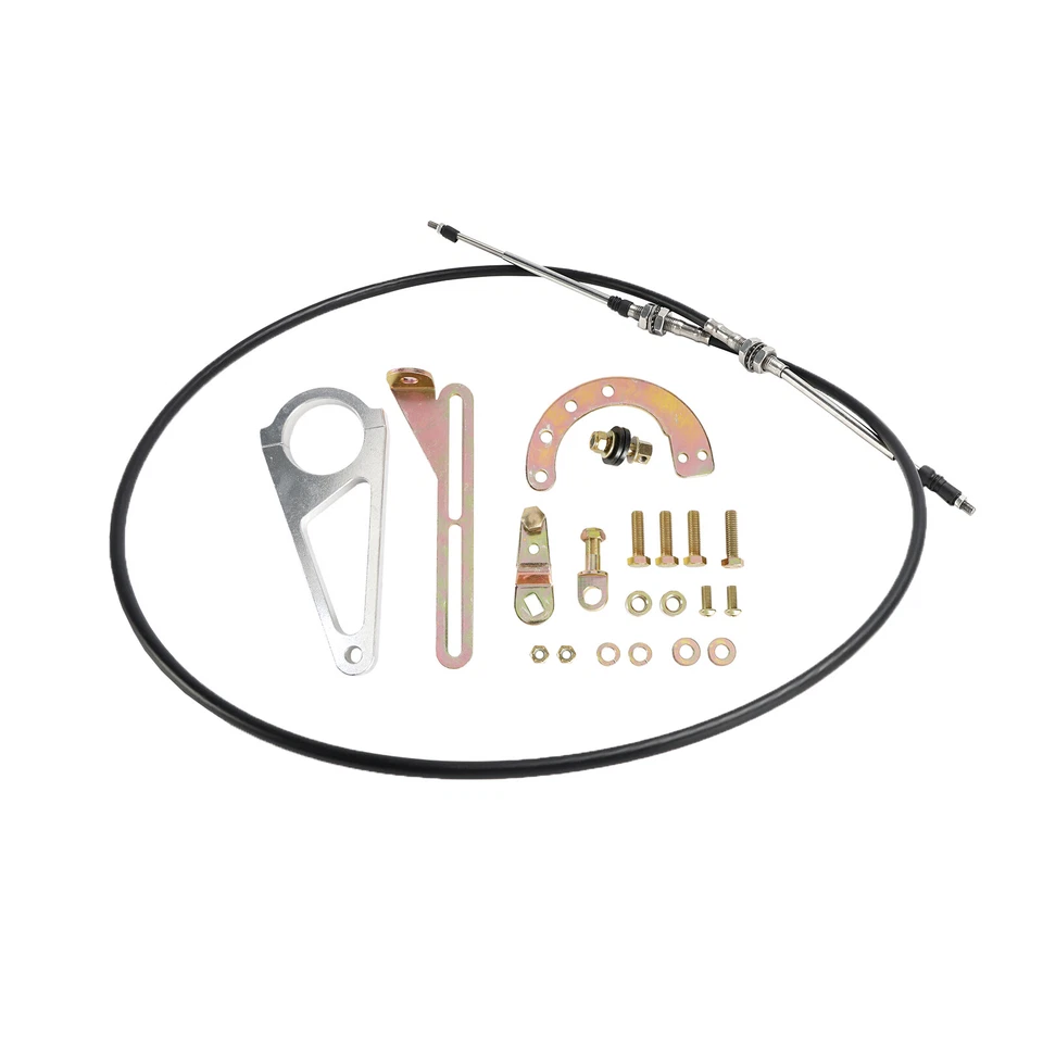 Cable Column Shift Linkage Kit High Strength ACA-1804 For TH350 TH400 700R4 - Image 4 of 4