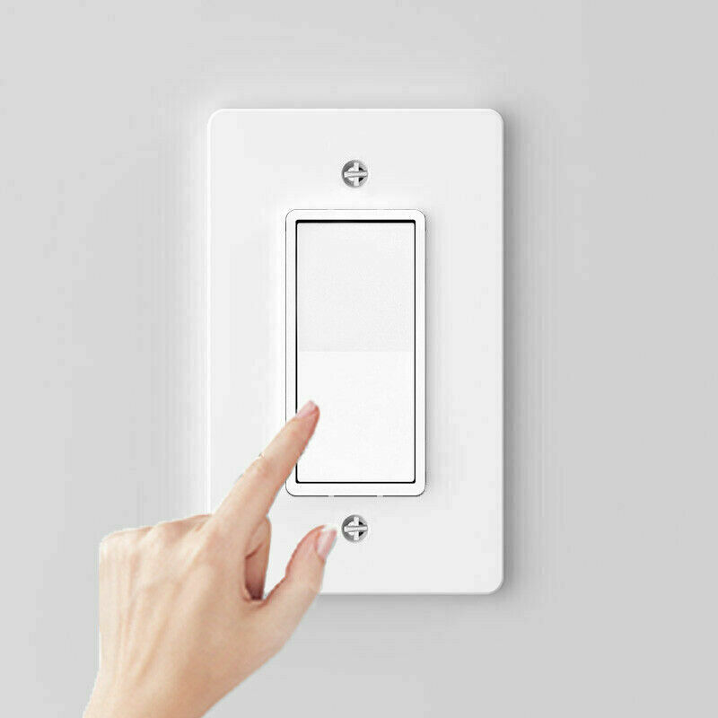 4PCS Single Pole Decorative Light Switch 120/277V Decorator Paddle ...