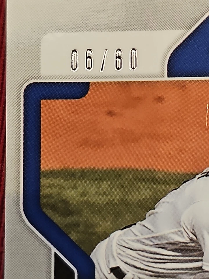 2022 Panini Prizm Walker Buehler #72 BLUE PRIZM 6 /60 - Los Angeles Dodgers - Image 4 of 4