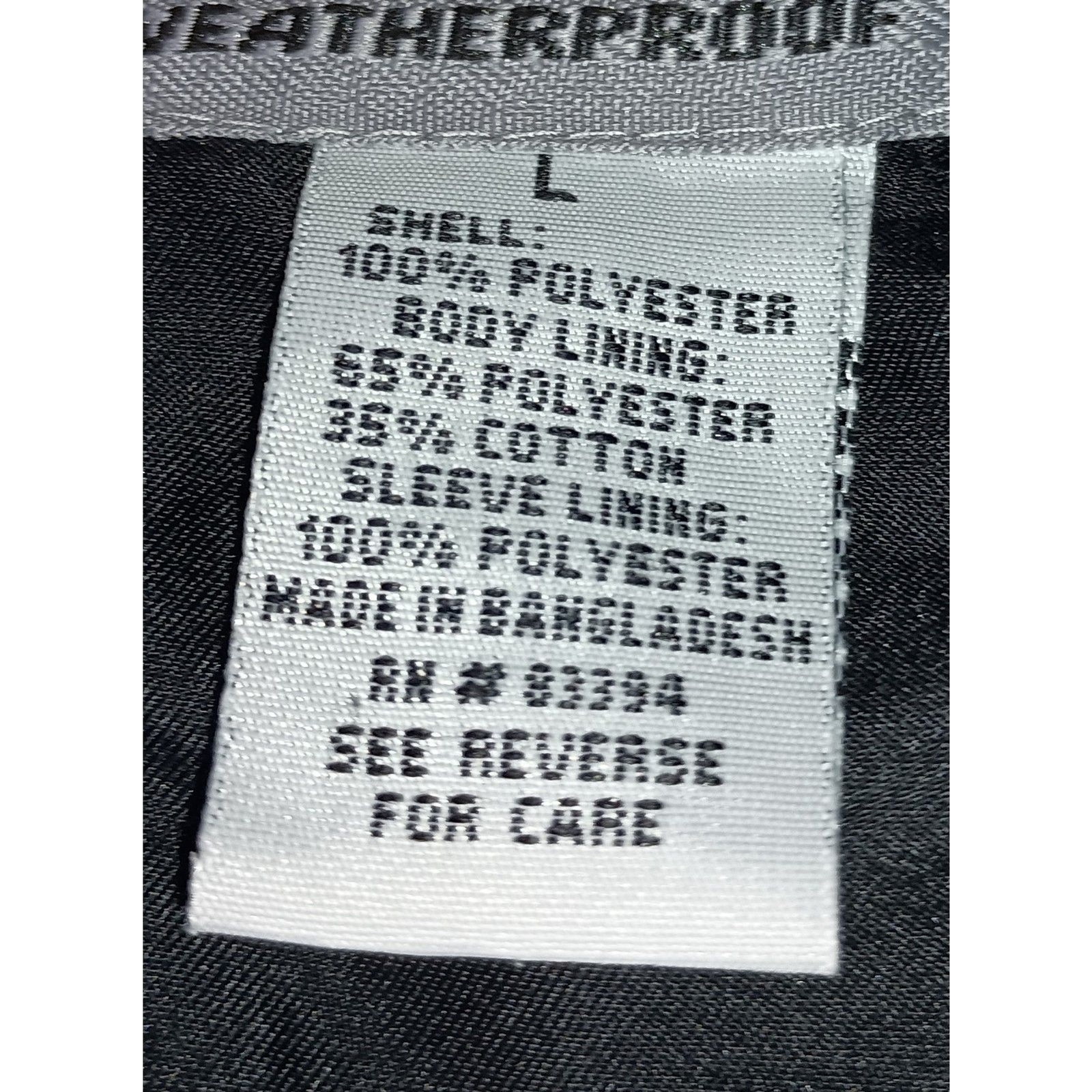 WEATHERPROOF PERFORMANCE, Black Lightweight Jacke… - image 8