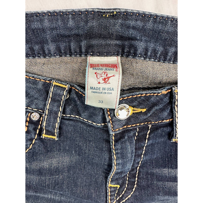 True Religion Boot Cut Jeans with Rhinestones - Sz - 33 | eBay UK