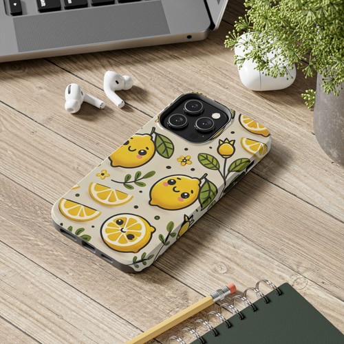 Cutesy Lemon Tough Phone Case Stylish & Durable Protection - 第 37/103 張圖片
