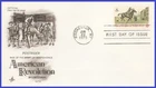 USA5 #1478 U/A ARTCRAFT FDC   Colonial Postrider