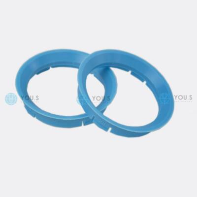 4 Anelli Di Centraggio 64.0 Su 56.1 Mm - Qualità OE - Made In Germany - Colore Verde