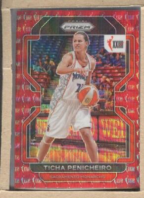 Ticha Penicheiro 172 2022 Panini Prizm Ruby Wave Prizm - W25