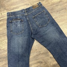 Vintage Karl Kani Baggy Denim Straight Leg Pants Jeans Hip Hop Men Size 42x34