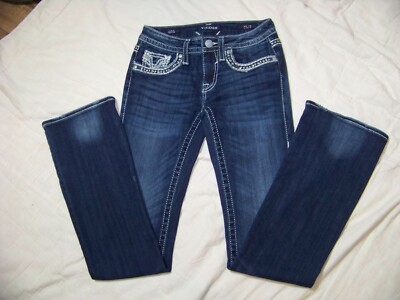 Vigoss Embellished Jeans - W25 L33 - Dublin Boot Cut - Classic Fit