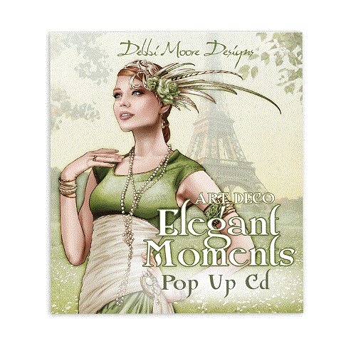 Debbi Moore Art Deco Elegant Moments Pop Up CD Rom x 1 (322749) - Bild 3 von 3