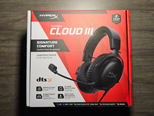 HyperX Cloud III Over-Ear Gaming Headset - Bl...