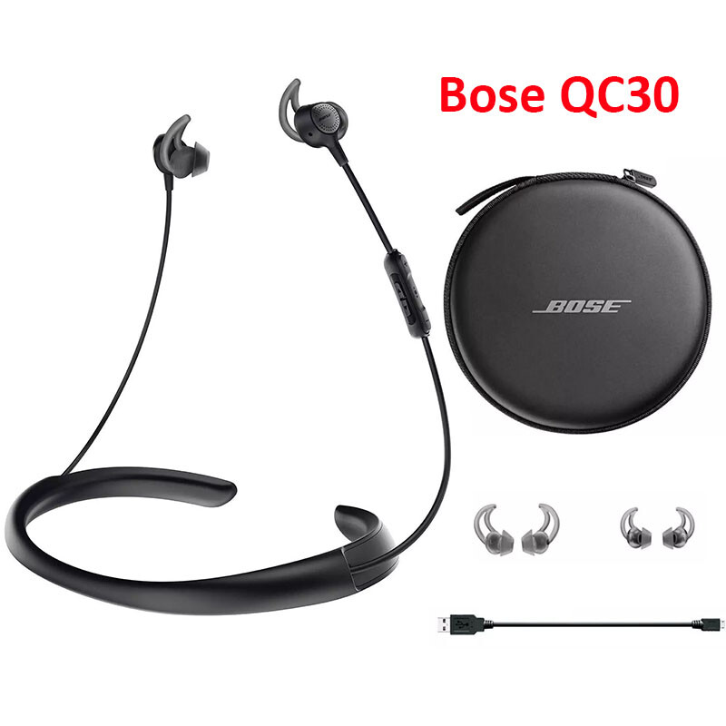Bose Noise Cancelling Wireless Bluetooth Headphones QuietControl30 QC30-image