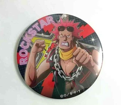 One Piece Can Badge Button Rockstar Mugiwara Yakara Music Anime Eiichiro Oda F S Ebay