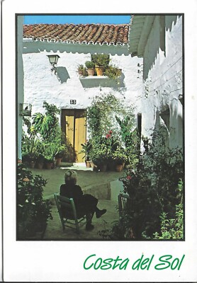 12571 - Postkarte zeigt Villa an der Costa del Sol
