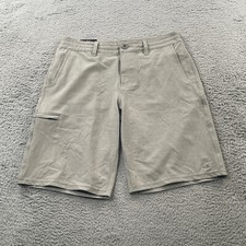 O'neill Hybrid Shorts Mens 30 Gray Stretch LightWeight Hyperdry Quick Drying NEW