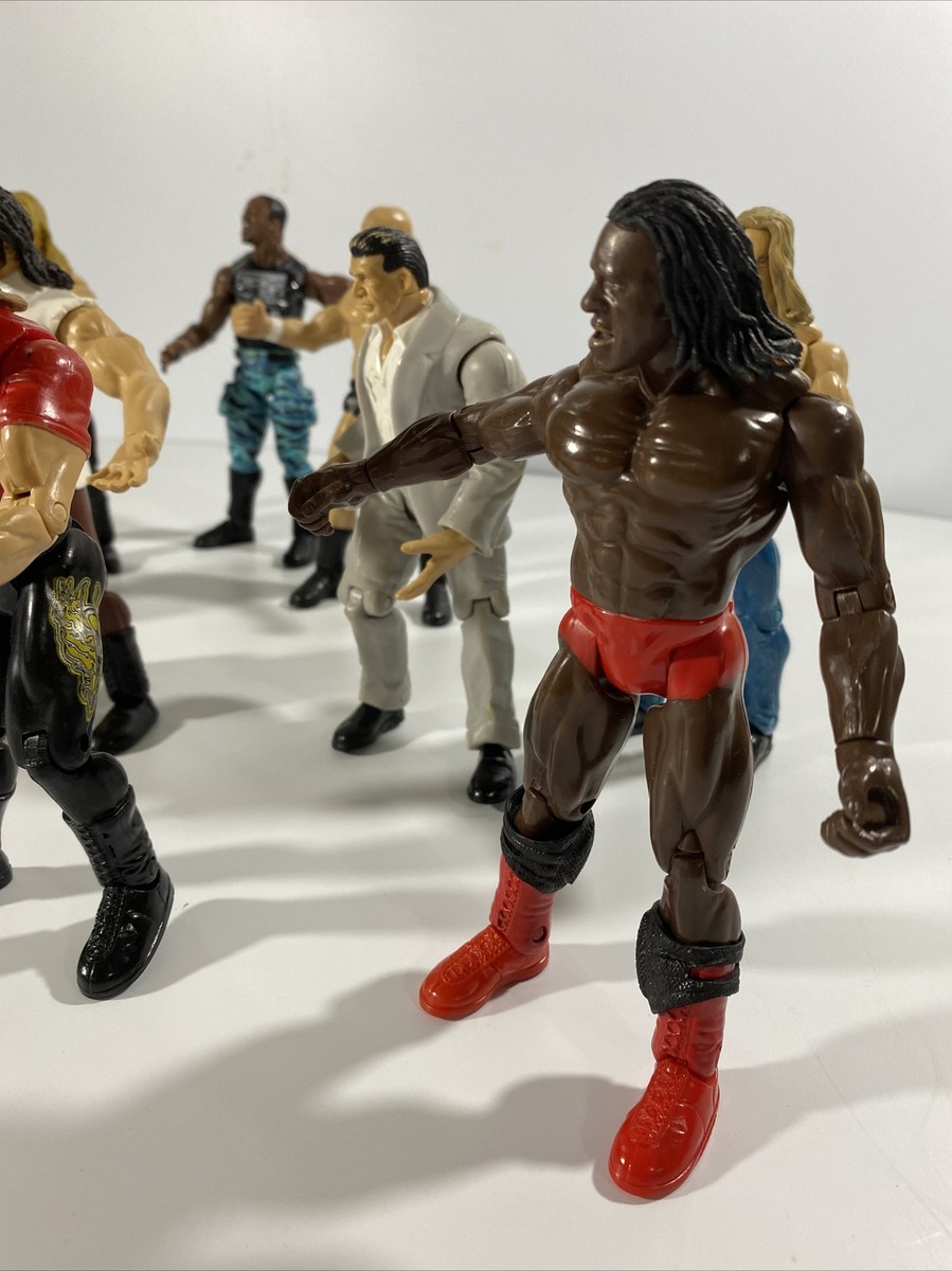 Lot Of 10 WWE WWF Wrestling Figures | eBay
