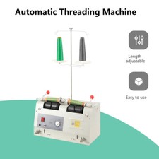 Auto Threading Machine Thread Winder Embroidery Factory Garment Thread Rewinder