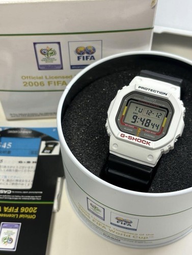 CASIO G-Shock Limited Germany 2006 FIFA World Cup Watch DW-5600wc From Japan - Picture 5 of 9