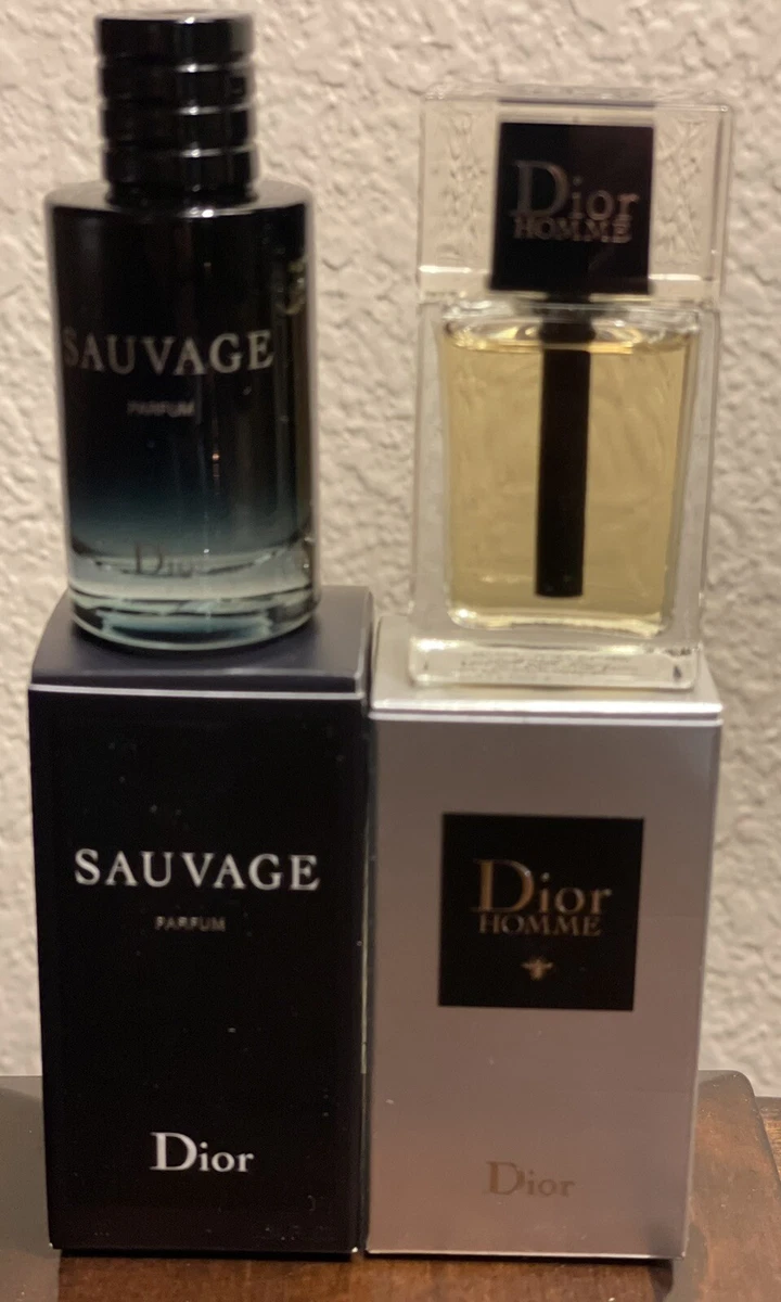 DIOR Sauvage EDP TRAVEL MINI Splash 10mL/0.34oz & Dior Homme