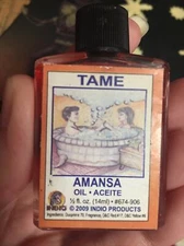 Tame Spiritual Oil 1/2 fl oz Indio Products Wicca Santeria