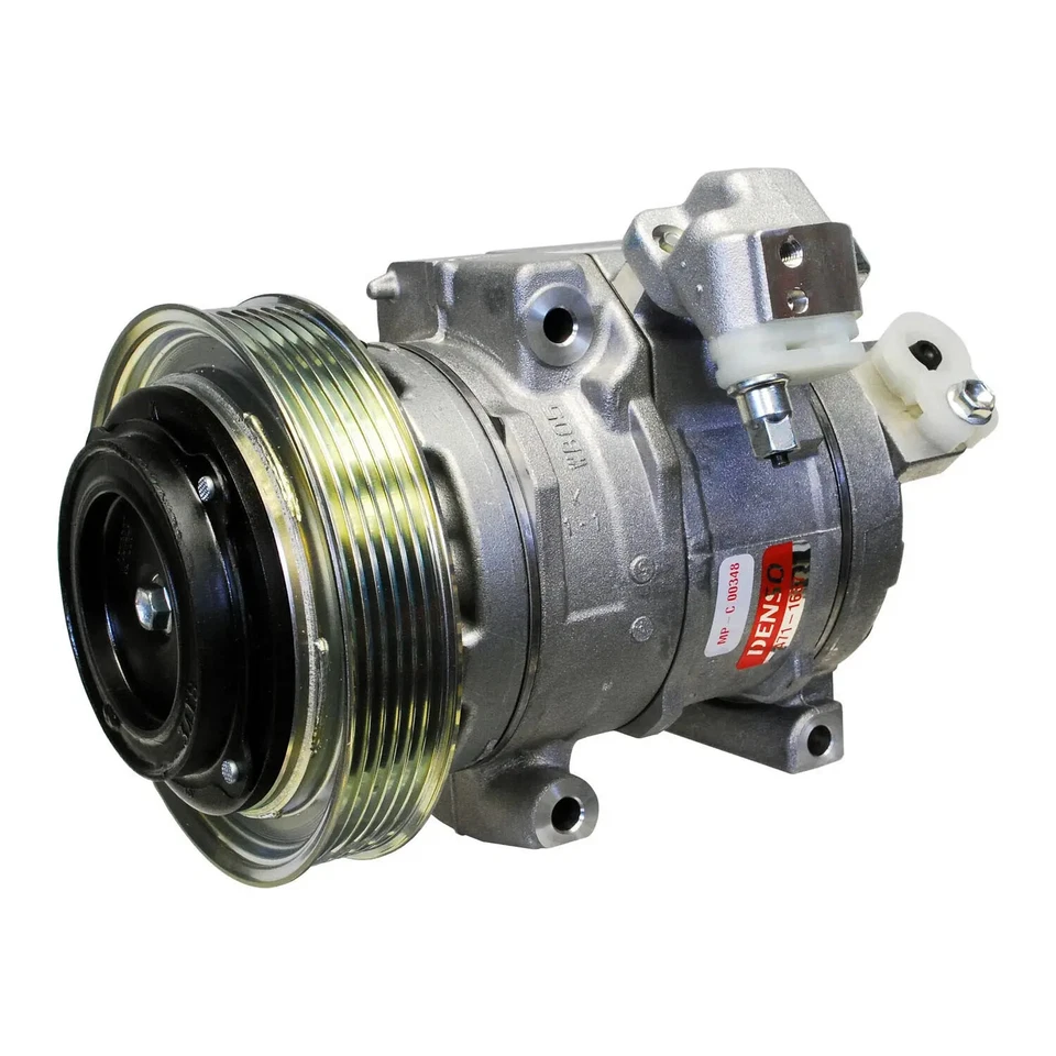 DENSO 471-1637 Compressor w/ Clutch For 08-12 Honda Accord Accord Crosstour - Image 2 of 2
