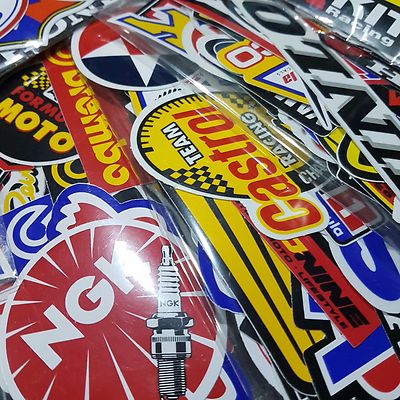 50 Mixed Random Stickers Motocross Motorcycle Car ATV Racing Helmet ...
