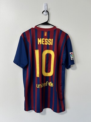 Barcelona Home 2011/12 Messi #10 (L)