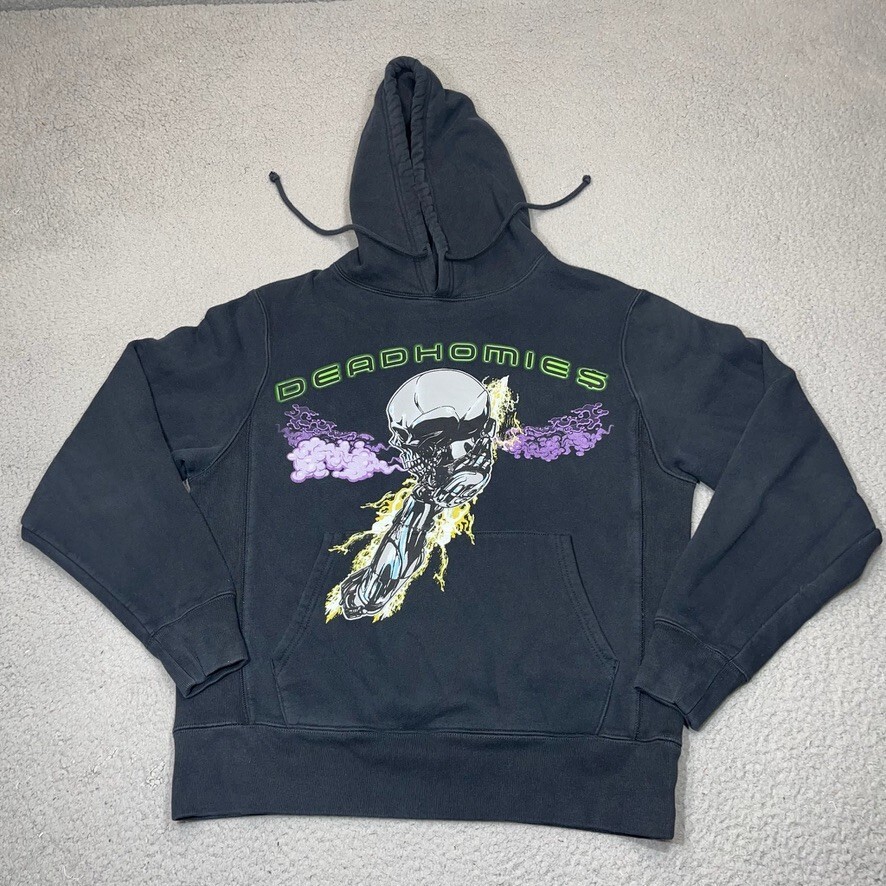 Dead Homies Sweatshirt Men Small Black Hoodie LA Streetwear