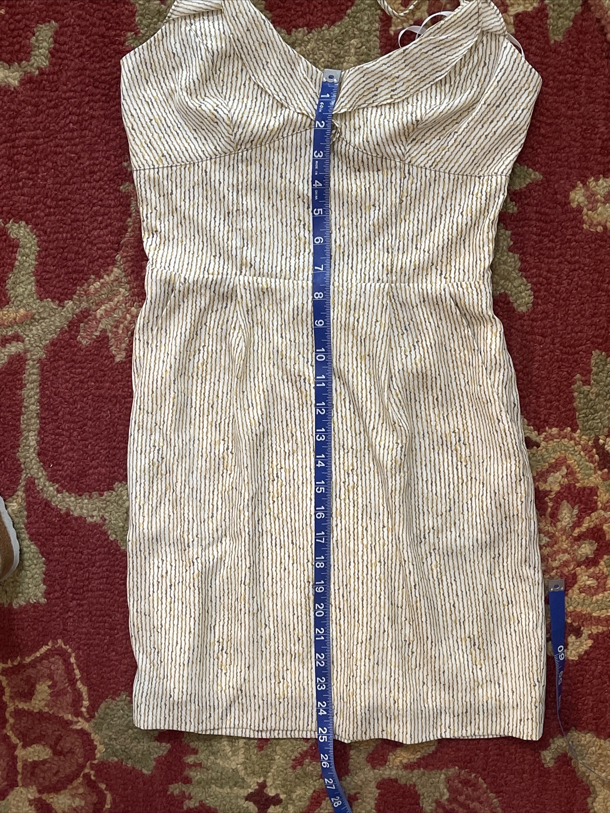 BCBGeneration  Womens Size 2 Fully Lined Gold Gra… - image 13