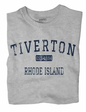Tiverton Rhode Island RI T-Shirt EST