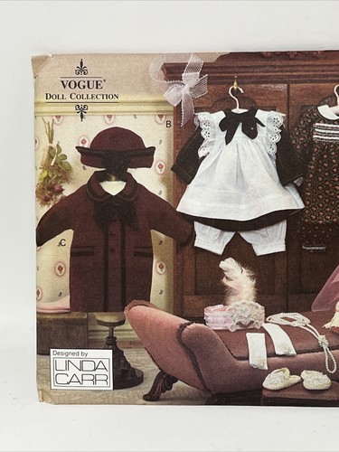 Vintage Vogue 18” Doll Clothes Craft Sewing Pattern 8648 UNCUT Linda Carr - Picture 3 of 7