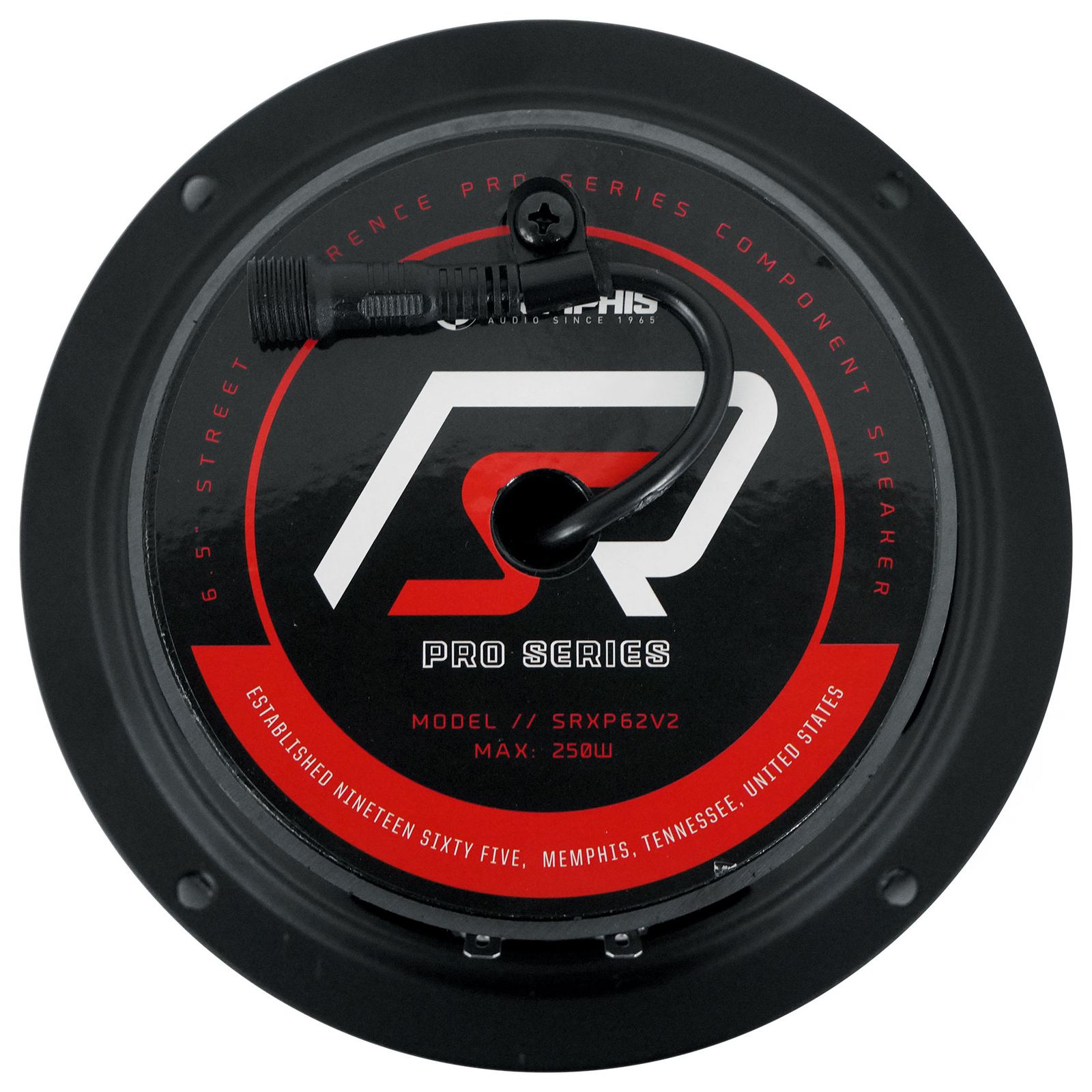 Пара компонентных автомобильных динамиков Memphis Audio SRXP62CV2 SRX Pro 65 мощностью 250 Вт со светодиодной подсветкой