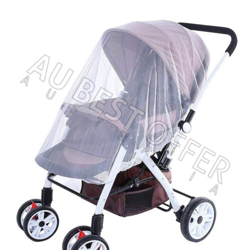 Stroller Anti Fly Mosquito Insect Net Mesh Buggy Cover For Pushchair Pram AU - Picture 2 of 8