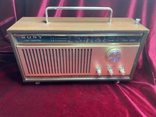 Vintage Sony 8 transistor 3 band superheterodyne receiver, TR-835, 1960s, rare