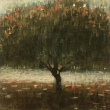 36W"x36H" SERENITY by DONNA BALDASSARI - OVERSIZED TREE LEAVES CHOICES of CANVAS