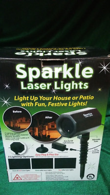 NIGHT LASER LIGHTS RED/GREEN LASER LANDSCAPE LIGHTING WITH SPARKLING EFECT