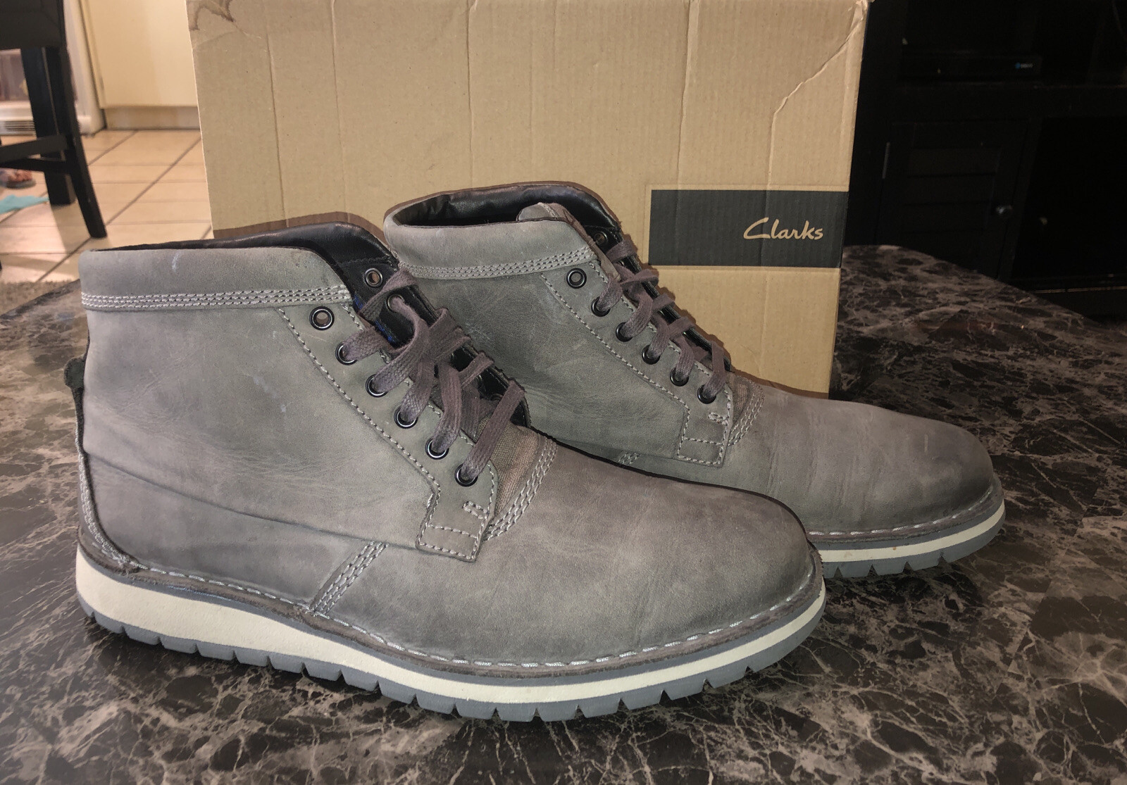 clarks unstructured boots