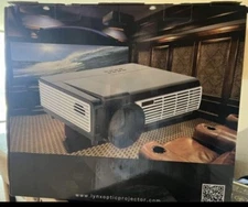 LED 4k 3Projector Lynx Optic OP-741 w & 72” Zero Edge Screen