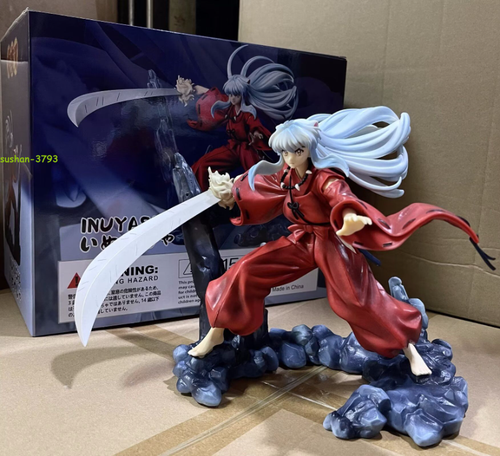 Anime Inuyasha Action Figures Collectibles Model PVC Statues Toys 20cm Boxed New - Picture 7 of 11