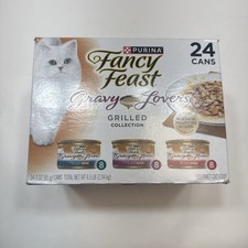 Fancy Feast Gravy Lovers Grilled Collection Variety Pack Wet Cat Food