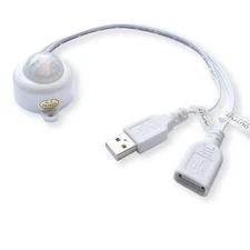 DC 5V 2A PIR Motion Activated Mini Body Sensor Switch with USB Interface Cabl...