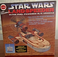 Cox 1997 Star Wars Luke Skywalker Landspeeder .049 Engine R/C Vehicle NEW- RARE!
