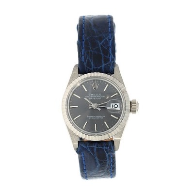 ROLEX Damenarmbanduhr Lady Datejust Automatik 6917 aus 750 Weißgold mit