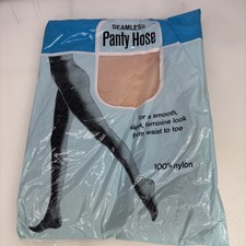 Vtg Rexham Sheer Support Pantyhose USA Nude 5  6  -5  9  