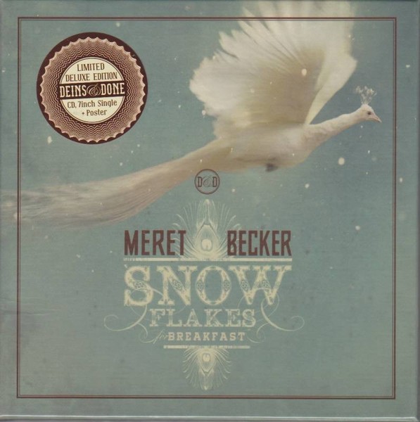 "Meret Becker Deins & Done Limited Edition Cd + 7\" Clear Vinyl 2014 Poster * Rar"-image