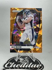 2024 Panini Prizm #85 Greg Dulcich Orange Ice Denver Broncos